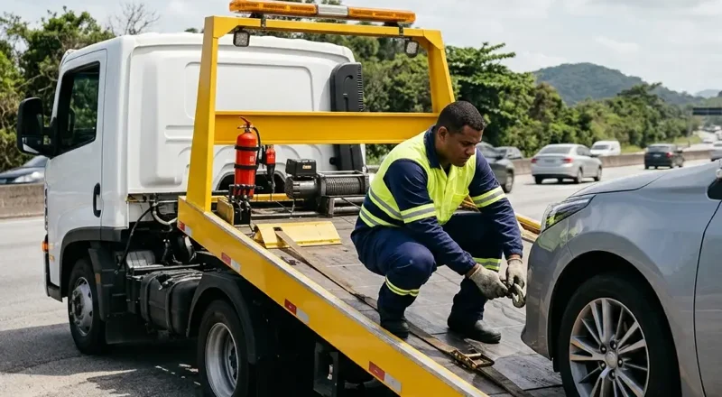 Guincho e reboque em Ribeirão das Neves – atendimento para carros, motos e caminhões